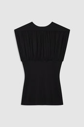 ANINE BING Fran Top - Black - front view