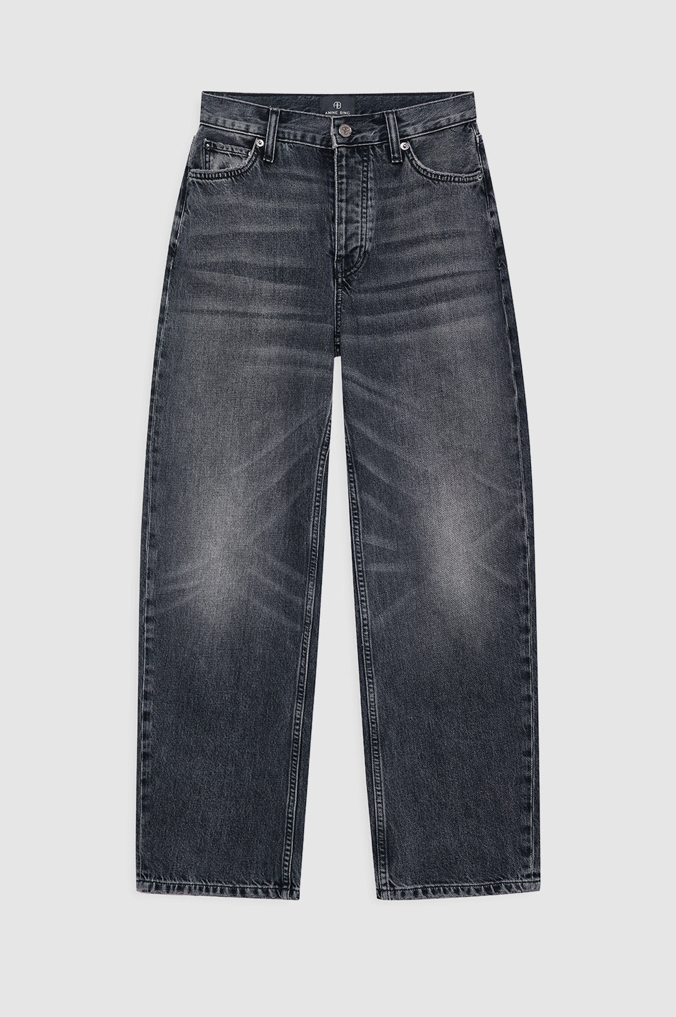 featured-img|ANINE BING Fritz Jean - Washed Smoke Grey - front view