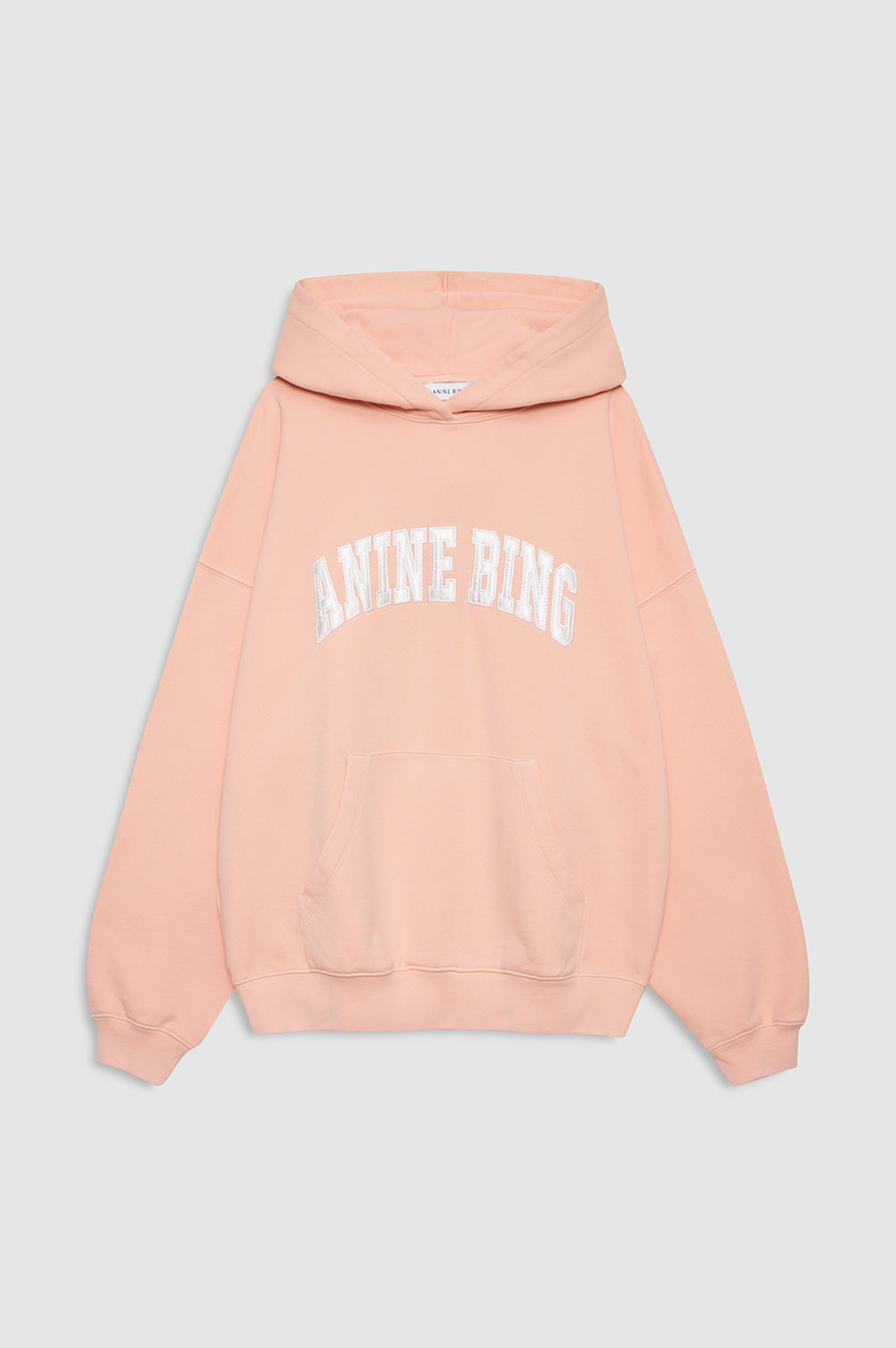 ANINE BING Harvey Sweatshirt Anine Bing - Coral Pink - front view