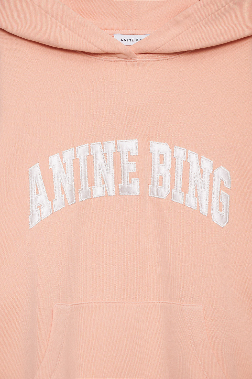 ANINE BING Harvey Sweatshirt Anine Bing - Coral Pink - detail view