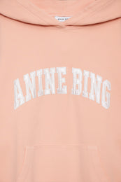 ANINE BING Harvey Sweatshirt Anine Bing - Coral Pink - detail view