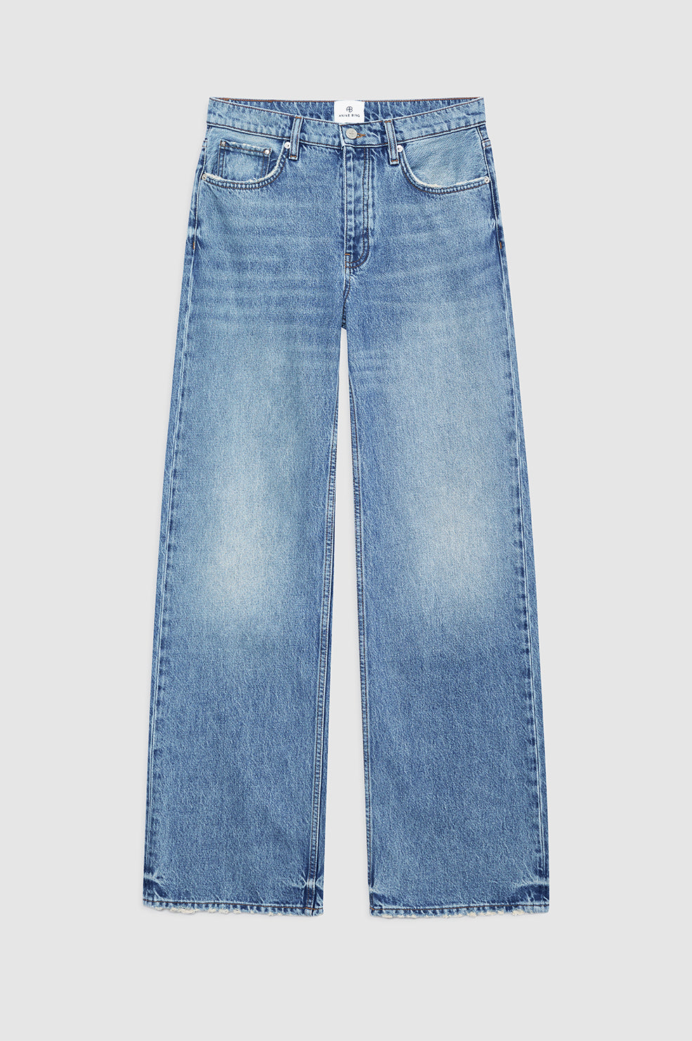 |ANINE BING Hugh Jean - Baltic Blue - front view