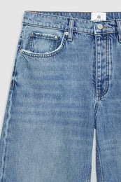 ANINE BING Hugh Jean - Baltic Blue - detail view