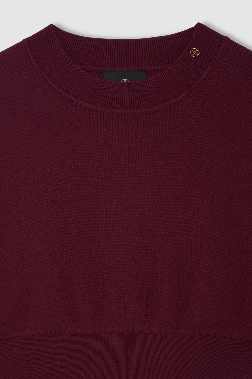 ANINE BING Imane Sweater - Fig - detail view