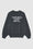 ANINE BING Jaci Sweatshirt Paris - Washed Black - Back View