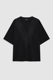 ANINE BING Jamila Top - Black - front view