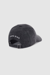 Jeremy Baseball Cap - Washed Smoke Grey ONE