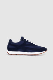 ANINE BING Juno Sneakers - Navy Suede - front view