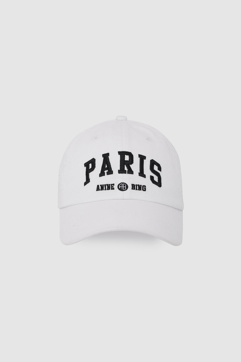 Jeremy Baseball Cap Paris University - White