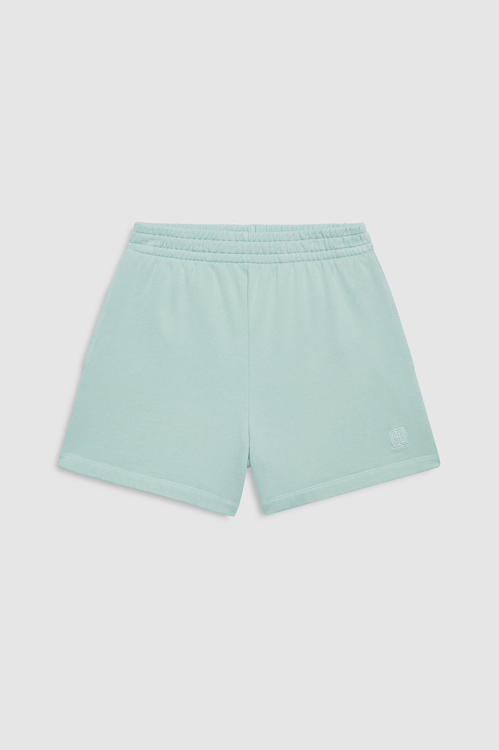 ANINE BING Kam Short - Washed Seafoam - front view
