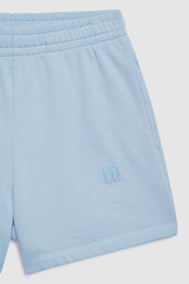 ANINE BING Kam Short Framed Monogram - Pale Blue - detail view