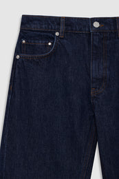 ANINE BING Kate Jean 29" - Unwashed Blue - detail view