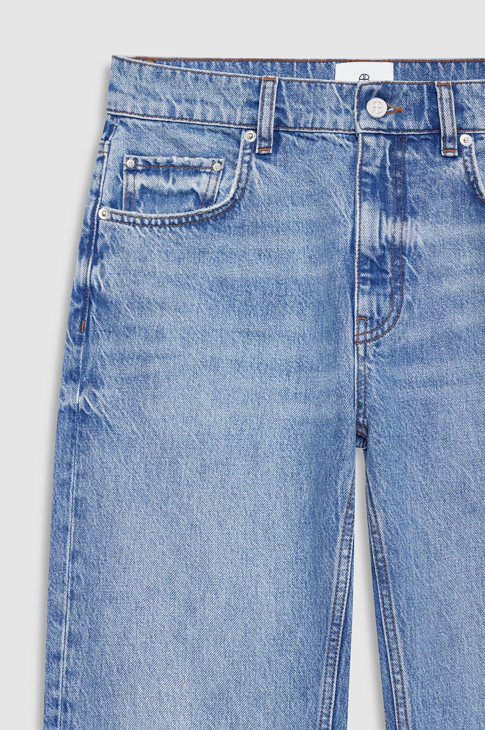 ANINE BING Kate Jean - Arbor Blue - detail view