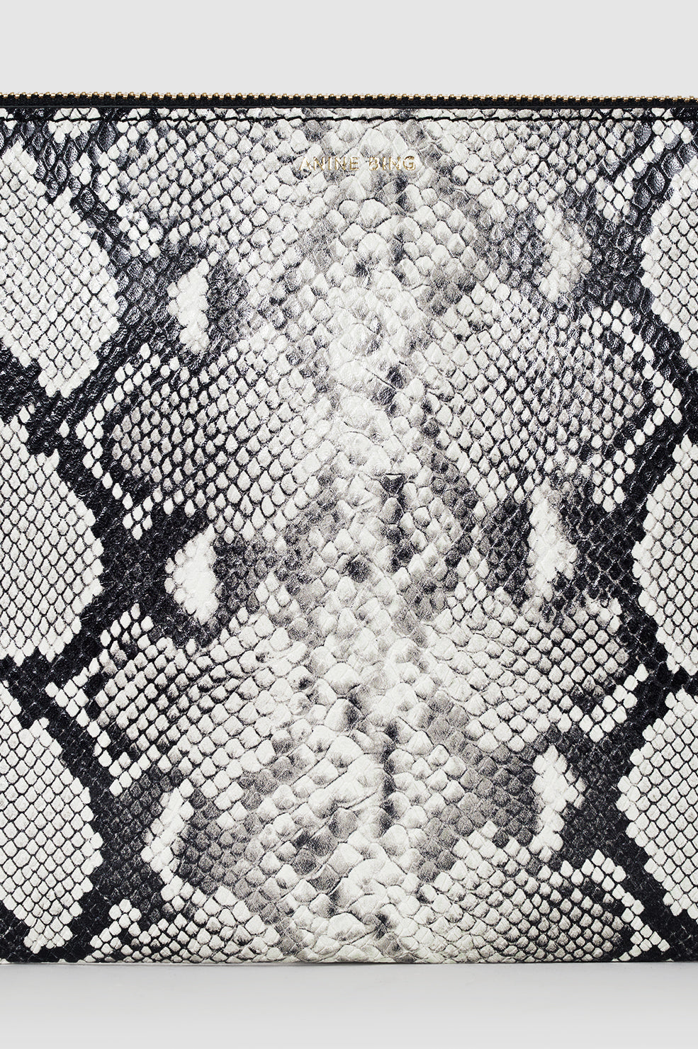 ANINE BING Large Elly Pouch - Python - detail view