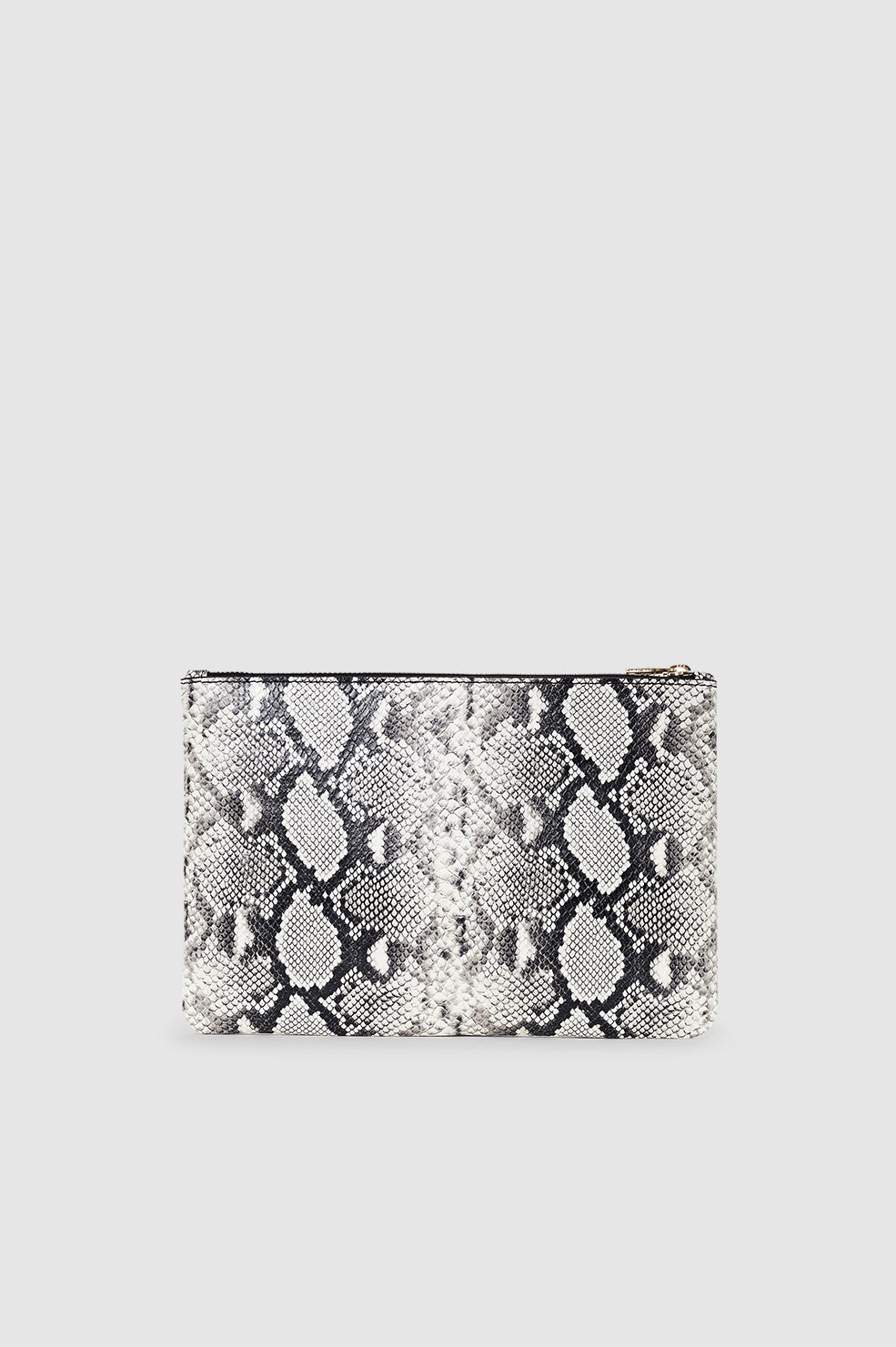 ANINE BING Large Elly Pouch - Python - back view