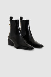 ANINE BING Livia Chelsea Boots - Black - pair side view
