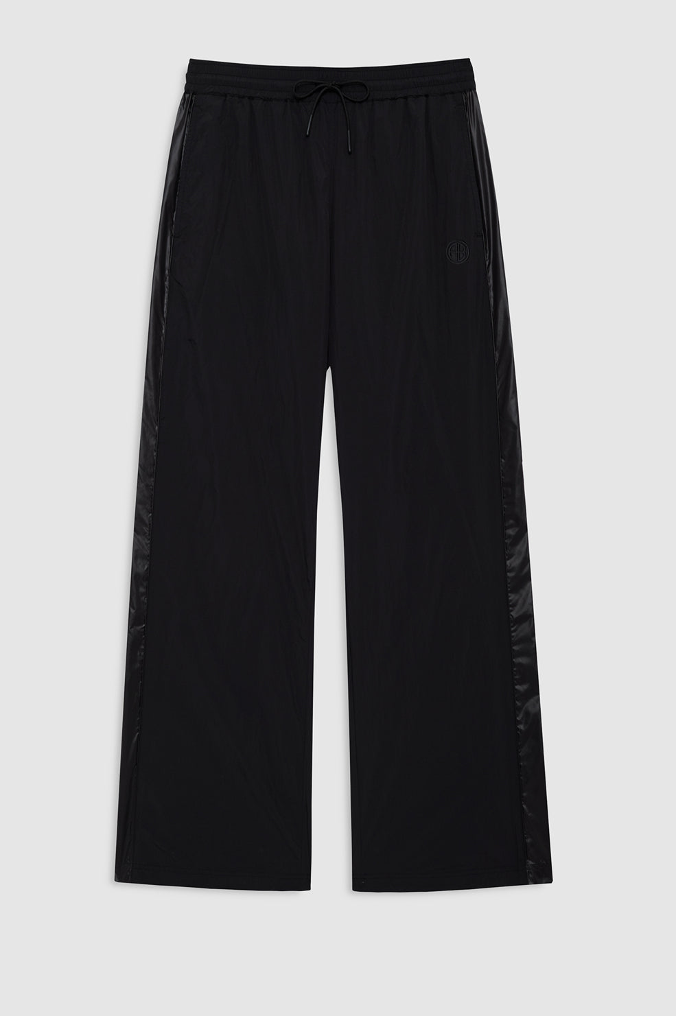 ANINE BING Maha Pant - Black - front view