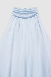 ANINE BING Marie Top - Pale Blue - detail view