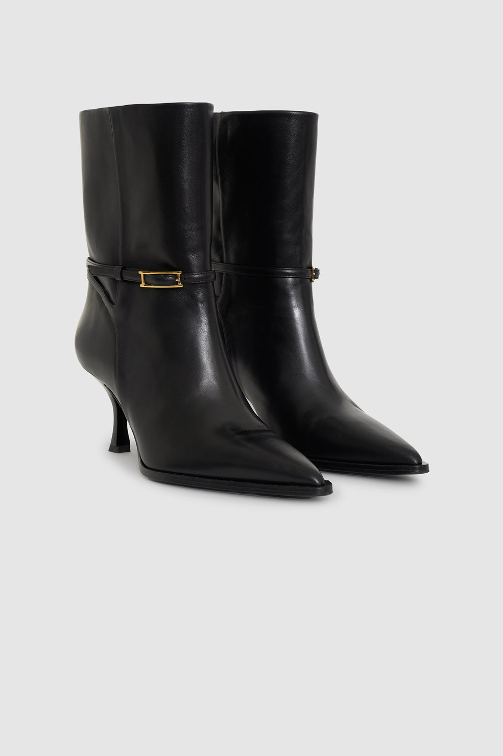 ANINE BING Nina Boots - Black - back view