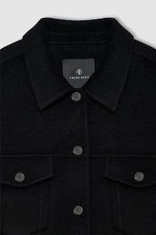 Anine Bing Rory Jacket - Black - detail view