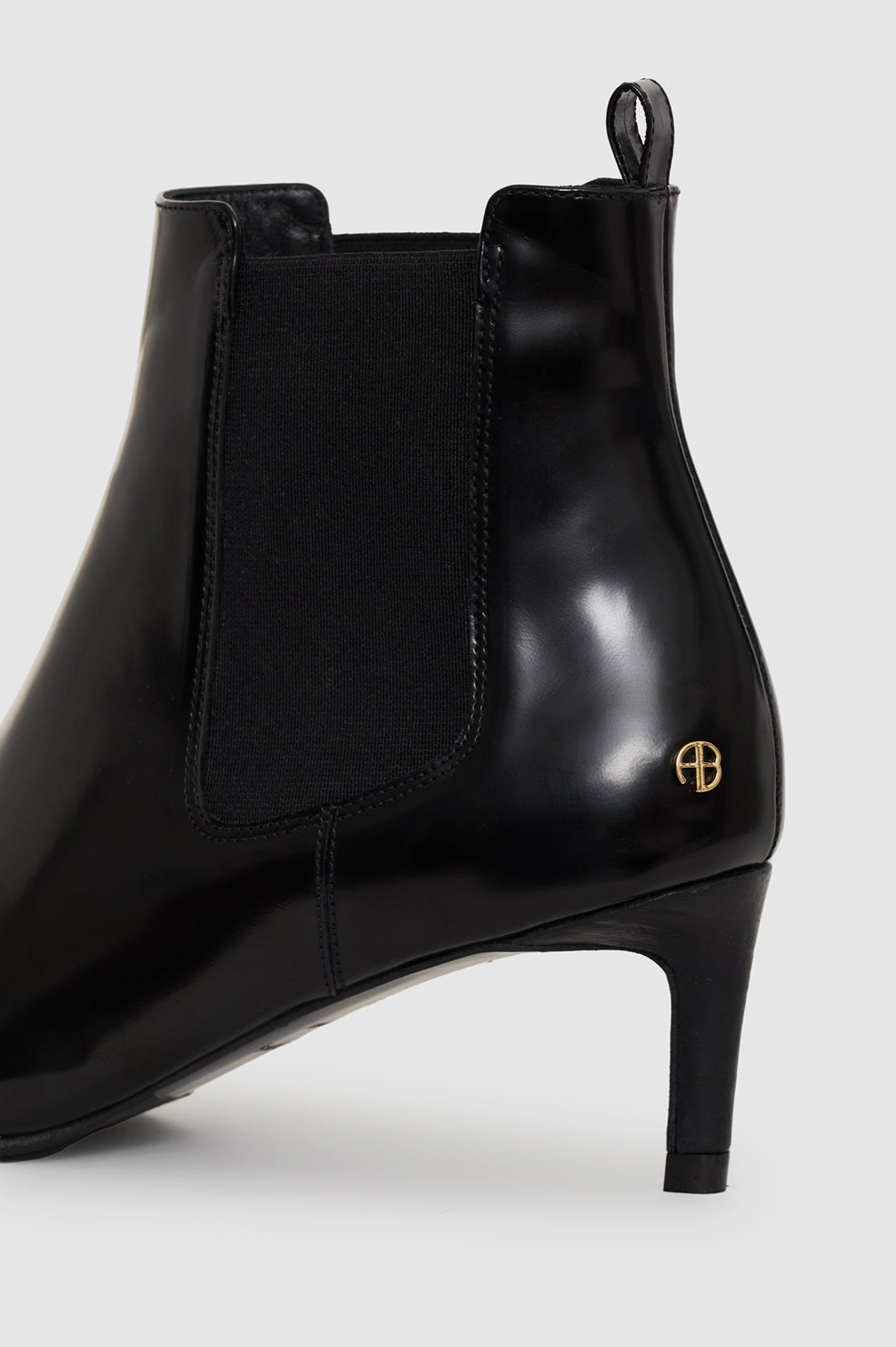 ANINE BING Stevie Boots - Black - detail view