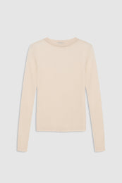 ANINE BING Tiana Sweater - Ecru - front view