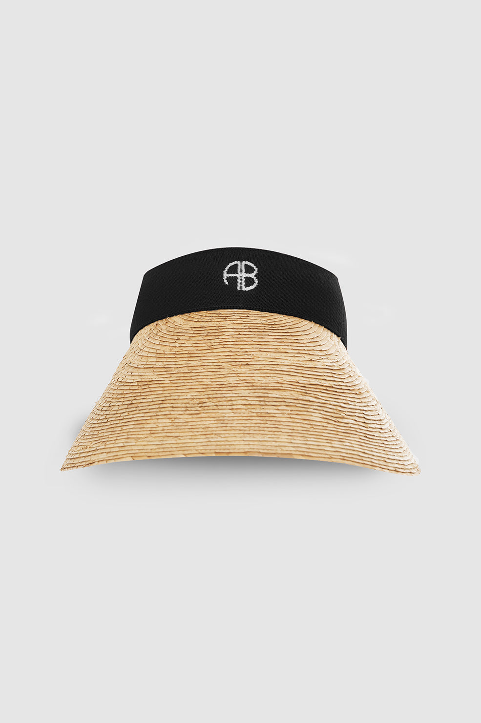 ANINE BING Venus Visor - Natural - front view