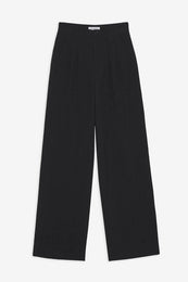 ANINE BING Carrie Pant - Black - Front View
