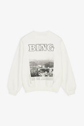 ANINE BING Jaci Sweatshirt Rio De Janeiro - Cream