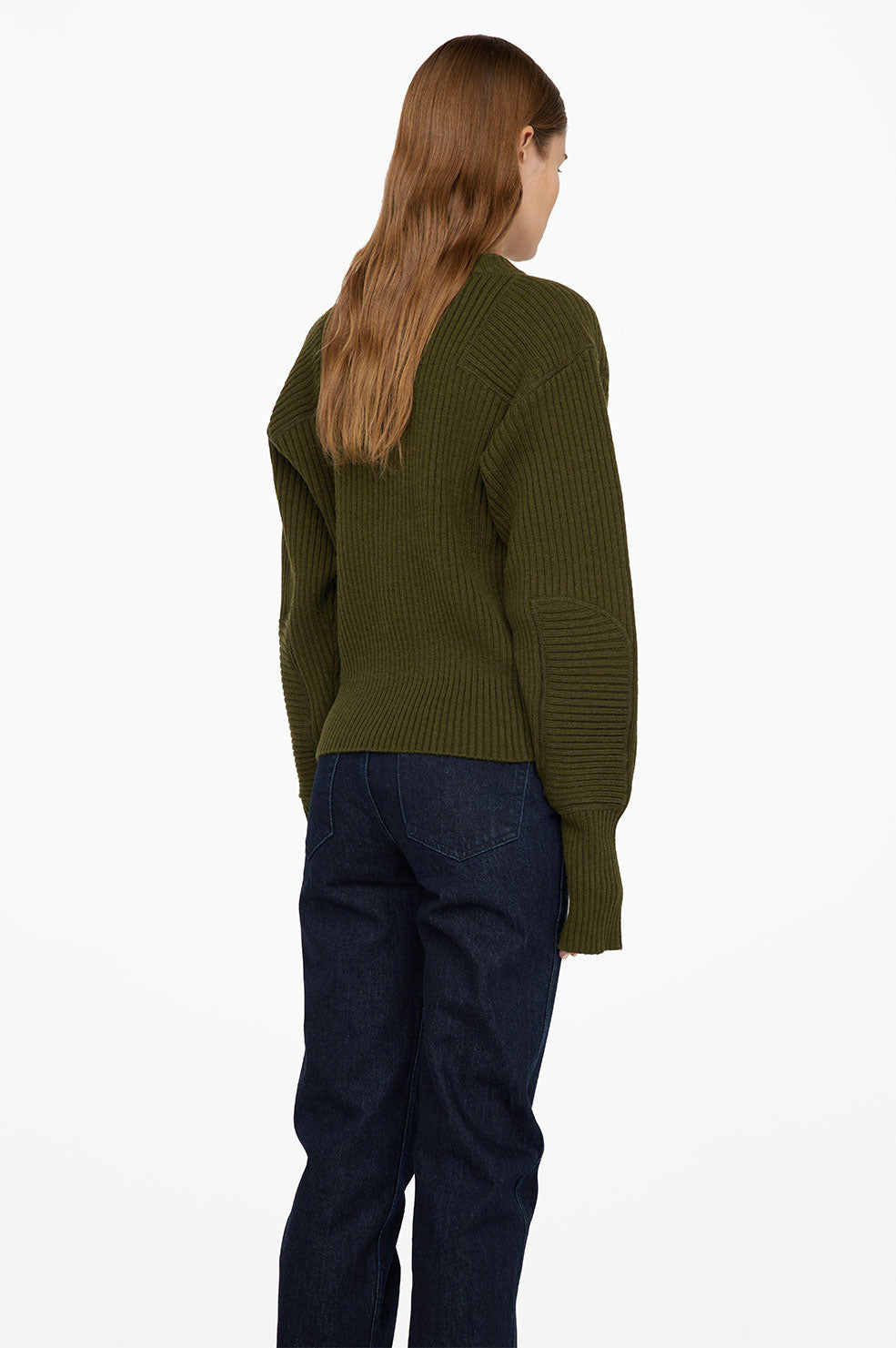 ANINE BING Aurora Sweater - Army Green