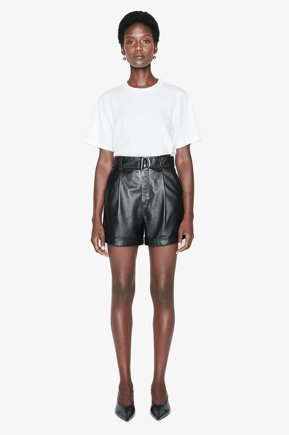 ANINE BING Becky Short - Black