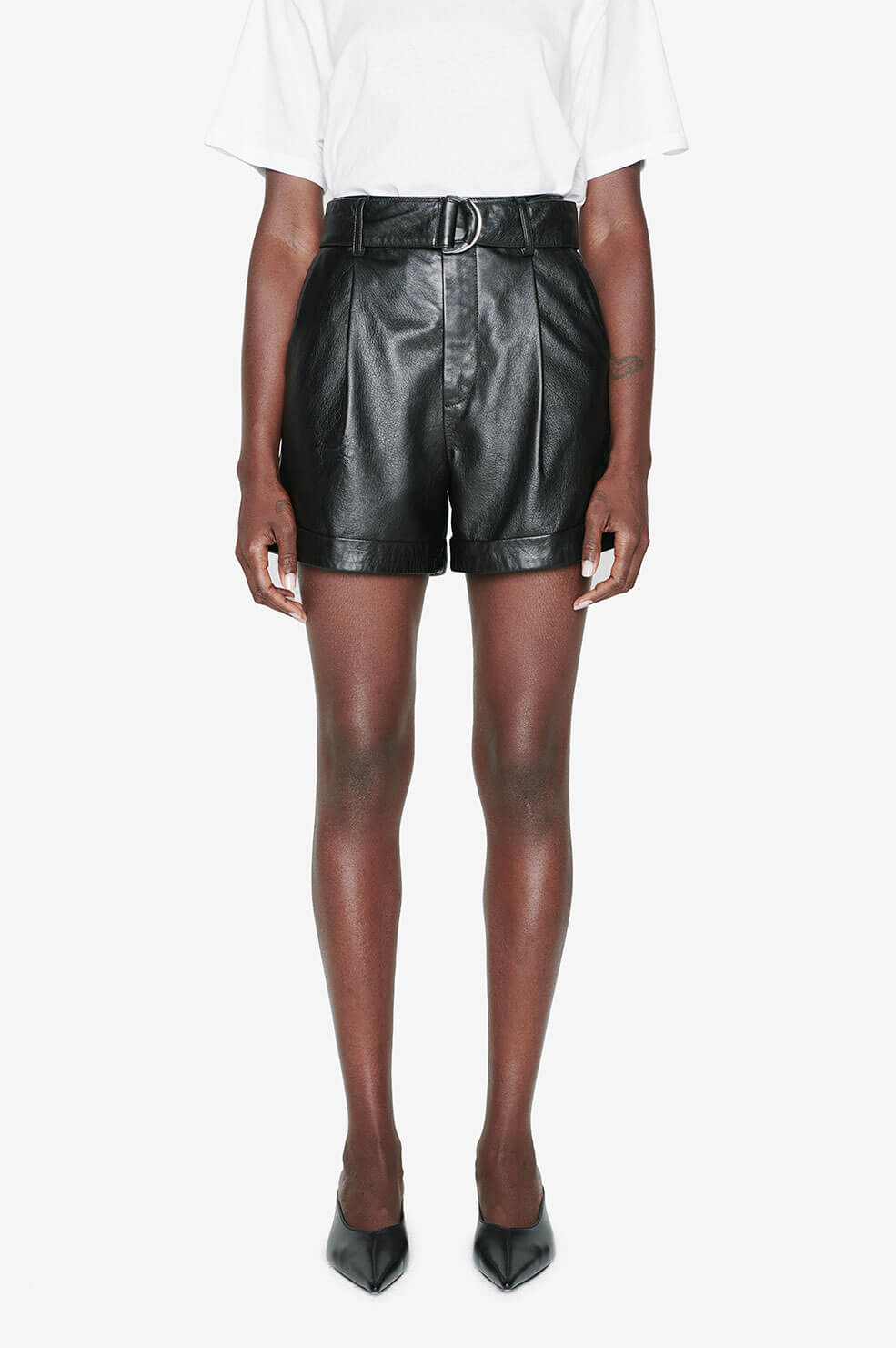 ANINE BING Becky Short - Black