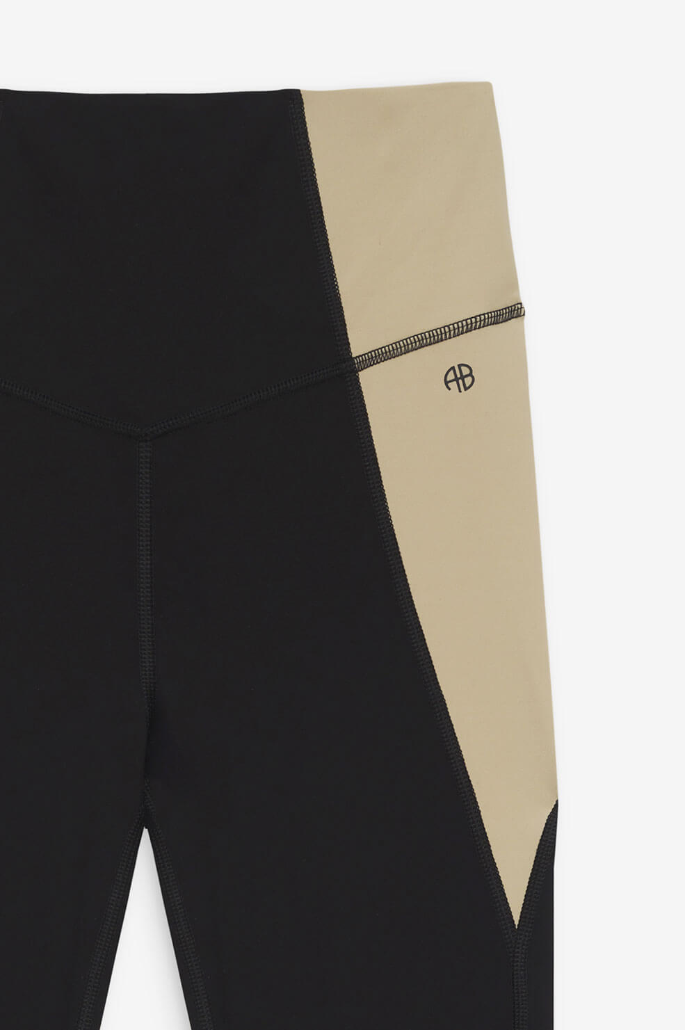ANINE BING Blake Legging - Black And Tan thumbnail