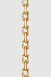 ANINE BING Bold Link Necklace - Gold - Detail View