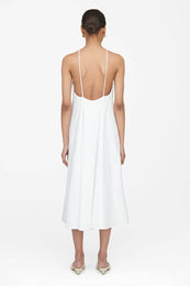 ANINE BING Bree Dress - White - On Model Back