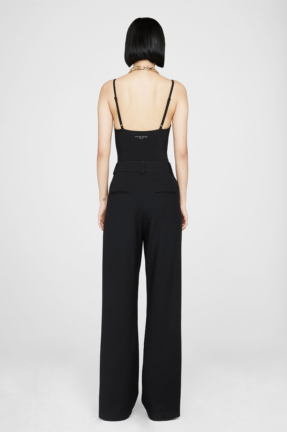 Carrie Pant - Black Twill