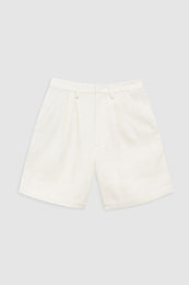 ANINE BING Carrie Short - Eggshell - Front View