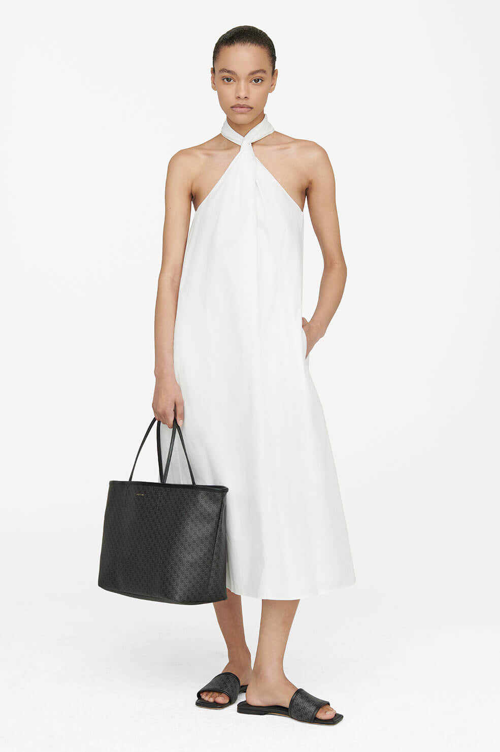 ANINE BING Cosette Dress - White