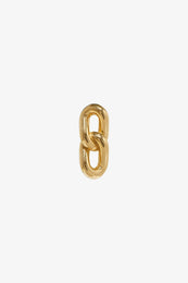 ANINE BING Mini Double Link Stud - Gold