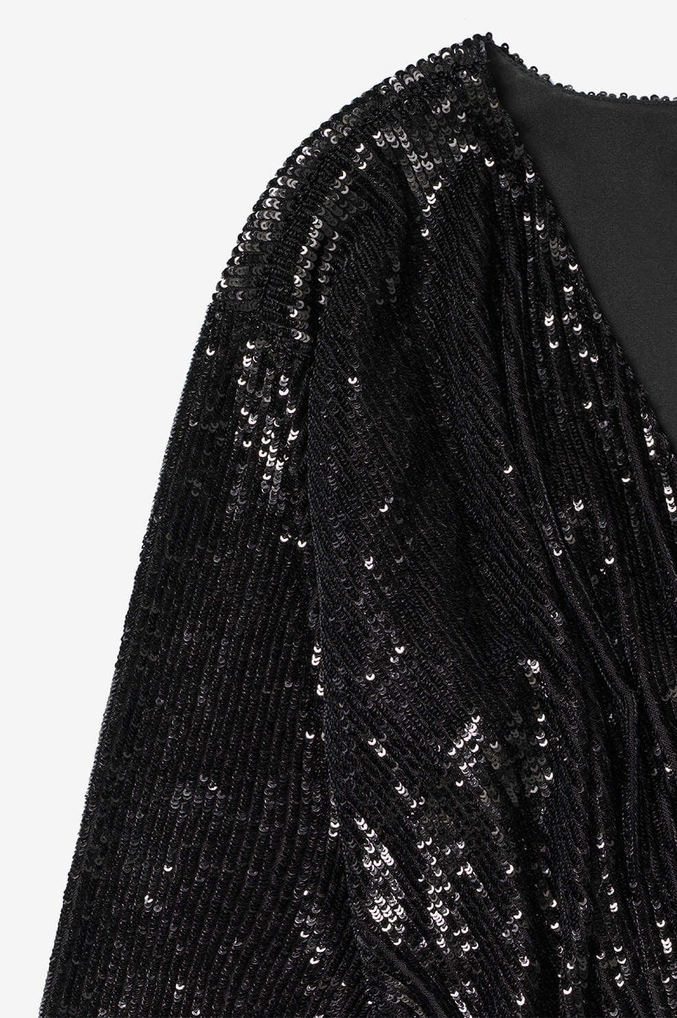 ANINE BING Elena Dress - Black Sequin