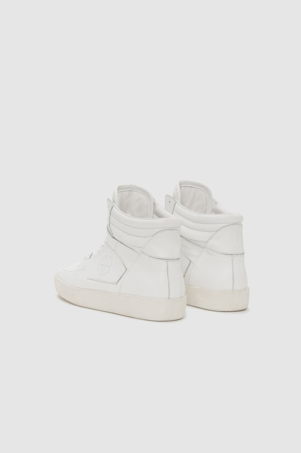 ANINE BING Hayden Sneakers - White - Back Pair View