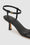 ANINE BING Invisible Sandals - Black - Detail View