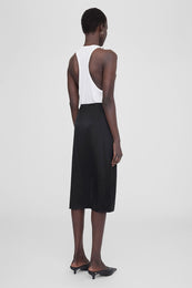 ANINE BING Jolin Skirt - Black - On Model Back