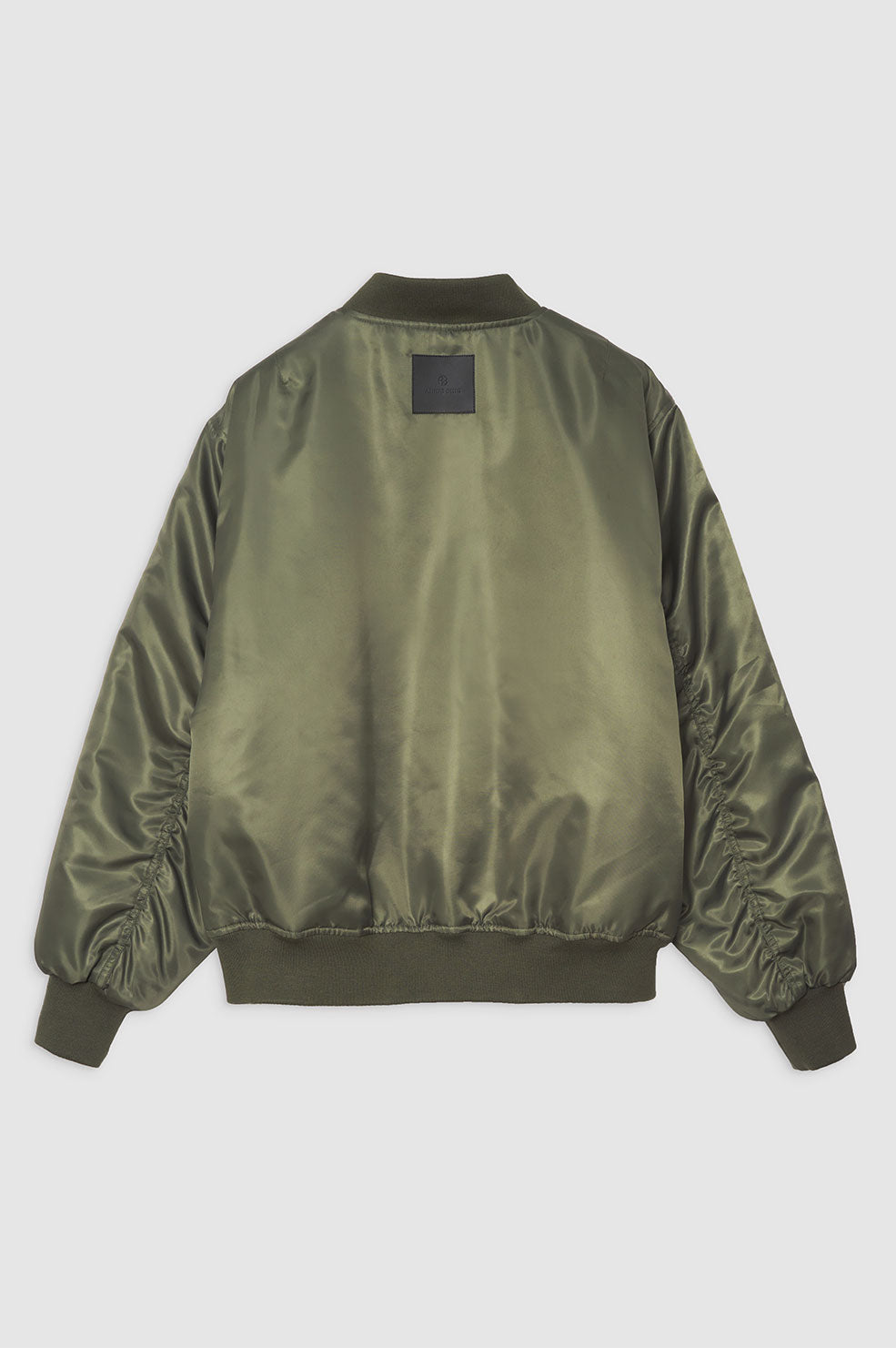 ANINE BING Leon Bomber - Army Green - Back View
