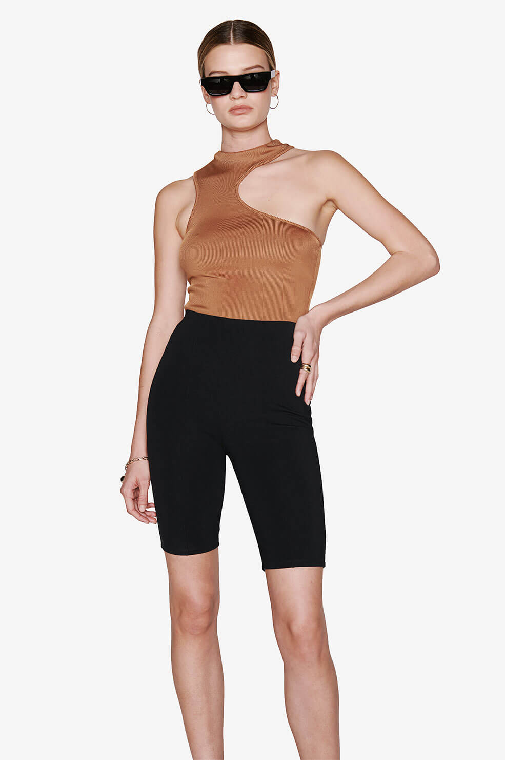 ANINE BING Toby Short - Black