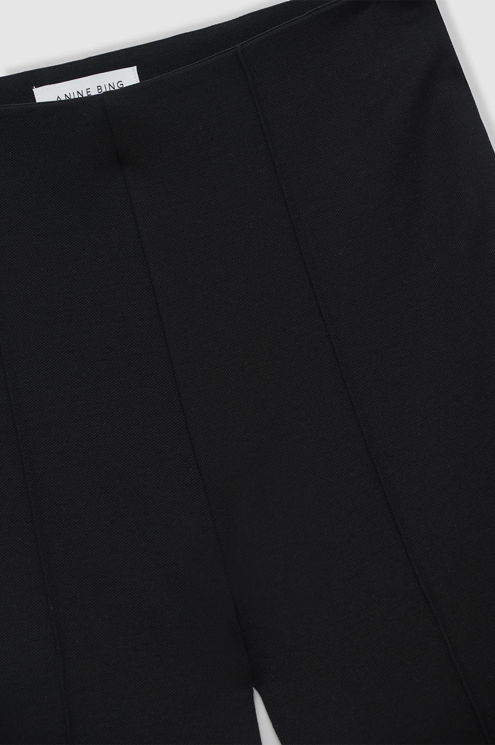 ANINE BING Lex Pant - Black - Detail View