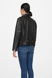 ANINE BING Maverick Leather Jacket - Black
