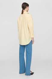 ANINE BING Mika Shirt - Yellow - On Model Back