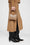 ANINE BING Mini Cleo Bag - Camel Embossed - On Model Front