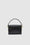 ANINE BING Mini Colette Bag - Black Embossed - Back View